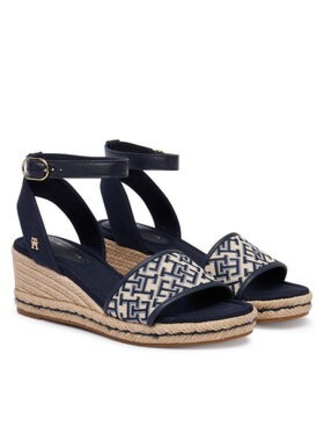Tommy Hilfiger Espadryle Th Mid Espad FW0FW09519 Granatowy