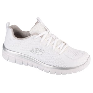 Trampki Skechers Get Connected 12615WSL, Biały, Kobiety