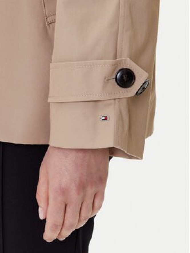 Tommy Hilfiger Trencz WW0WW45618 Beżowy Regular Fit