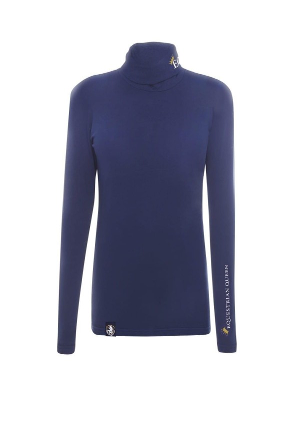 Bluza golf jeździecka damska Equestrian Queen Magdalene ciepła