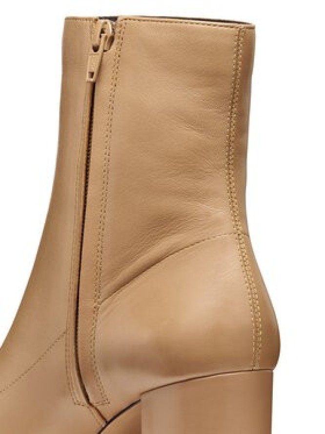 Geox Botki D Virnilisa 65 D56YYA 0TUHH C0015 Beżowy