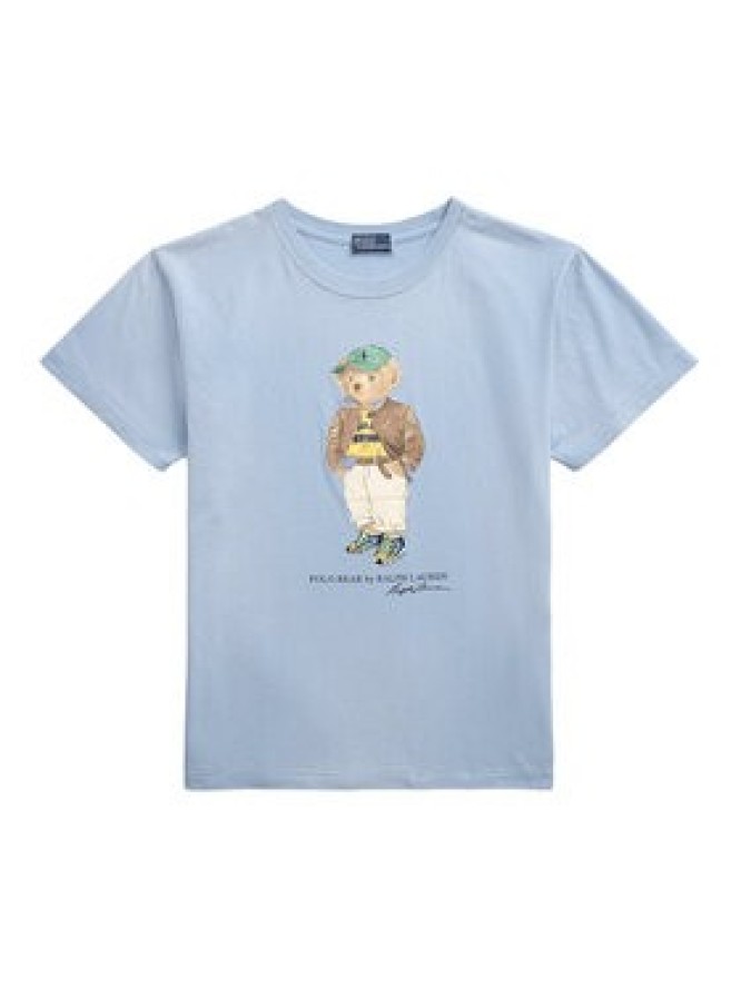 Polo Ralph Lauren T-Shirt 211971730001 Błękitny Relaxed Fit