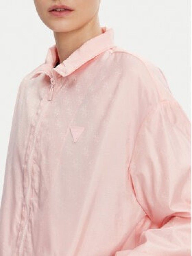 Guess Kurtka przejściowa V5GL01 WH482 Różowy Regular Fit