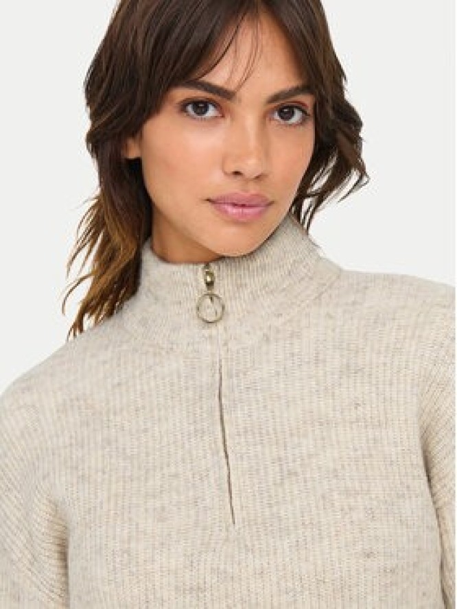 ONLY Sweter Tokyo 15317865 Beżowy Standard Fit