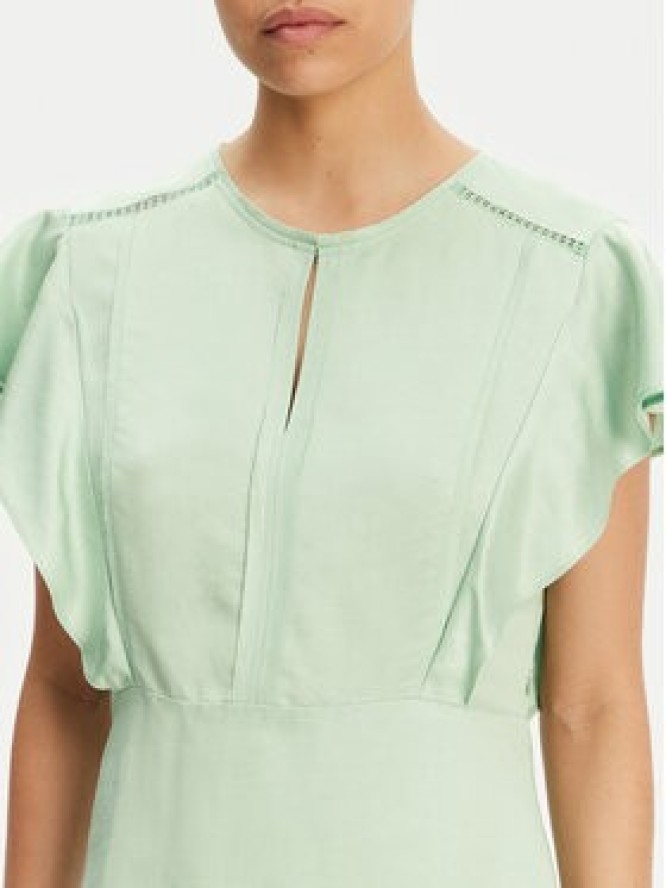 BOSS Sukienka letnia Deliniara 50537402 Zielony Regular Fit