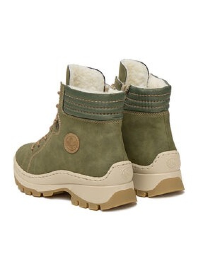 Rieker Trzewiki CEO-X9334-54 Zielony