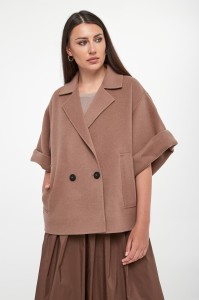 Płaszcz damski krótki wełniany Pera WEEKEND MAX MARA