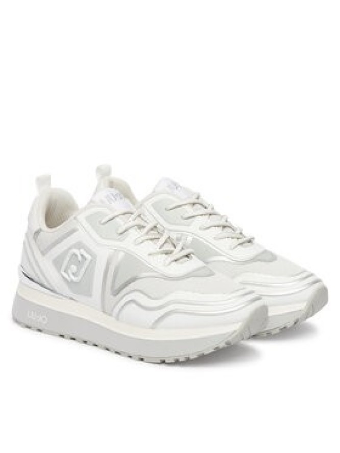 Liu Jo Sneakersy Maxi Wonder Tech 01 BA6021 TX519 Biały