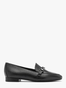 Czarne mokasyny damskie