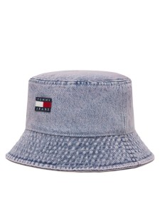Tommy Jeans Kapelusz Tjw Heritage Denim Bucket Hat AW0AW17816 Różowy