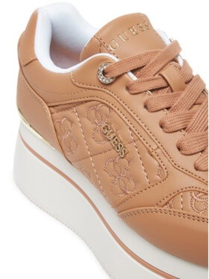 Guess Sneakersy FLTCM9 FAL12 Beżowy