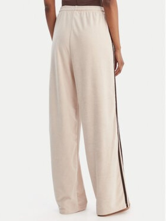 adidas Spodnie dresowe Terry Towel Firebird KQ6661 Beżowy Loose Fit