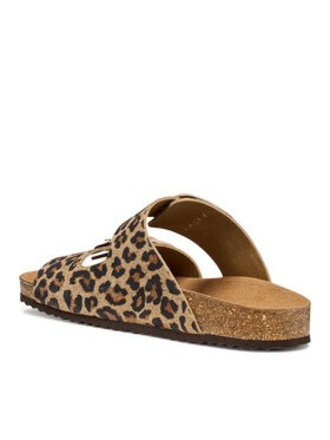 Geox Klapki D Brionia R D45Y3B 000BS C5018 Brązowy