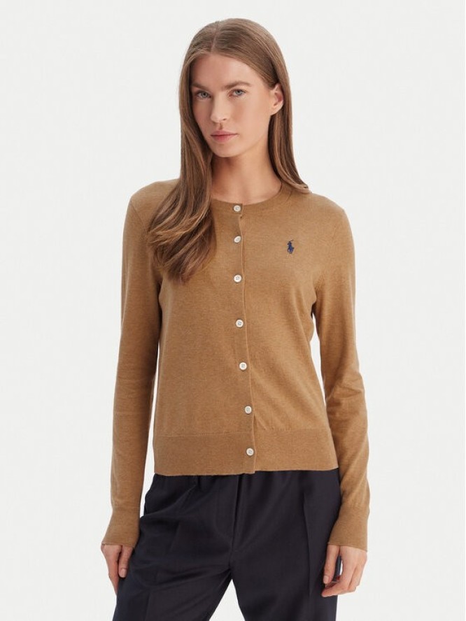 Polo Ralph Lauren Kardigan 211971871007 Beżowy Slim Fit