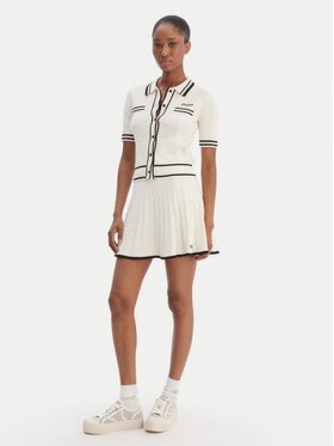 Guess Spódnica mini V6RD07 Z4652 Écru Regular Fit