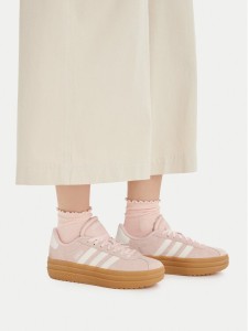 adidas Sneakersy Vl Court Bold Shoes IH9151 Różowy jasny
