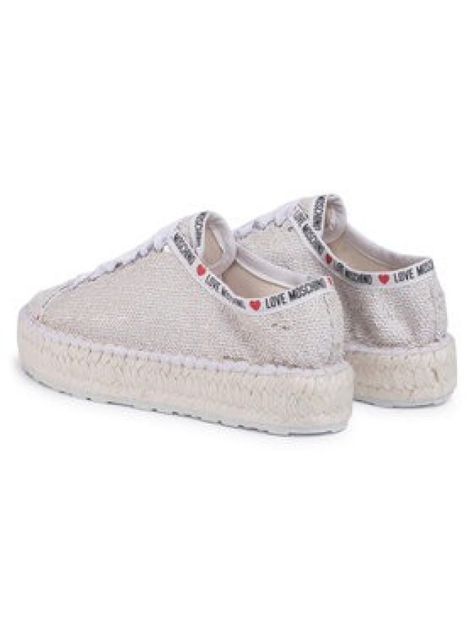 LOVE MOSCHINO Espadryle JA10383G0AJL010A Beżowy
