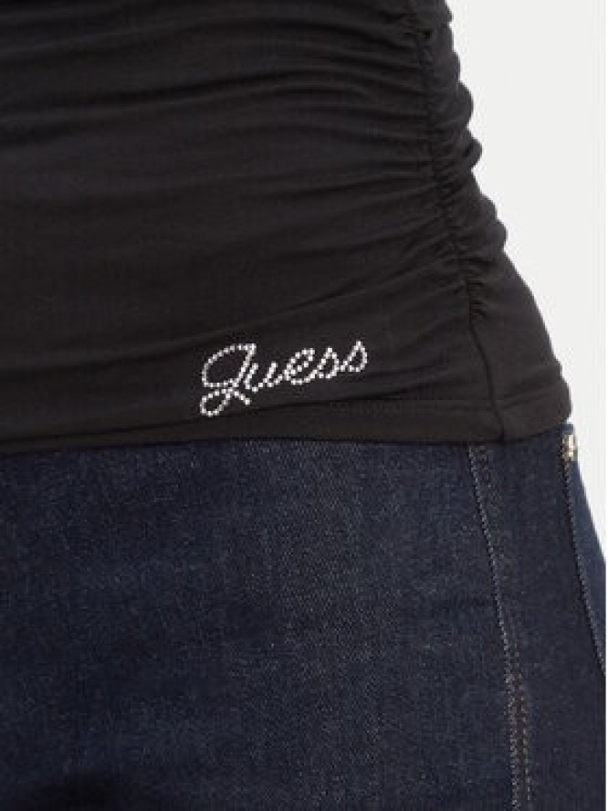 Guess Top W5YP28 KACM2 Czarny Regular Fit