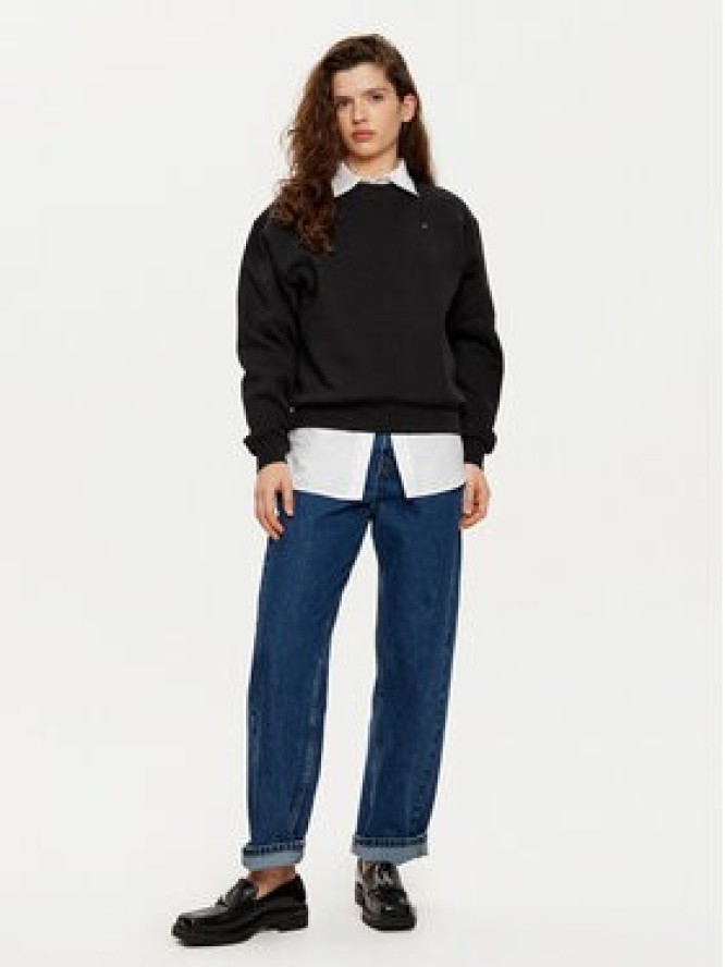 Tommy Hilfiger Bluza WW0WW41246 Czarny Relaxed Fit