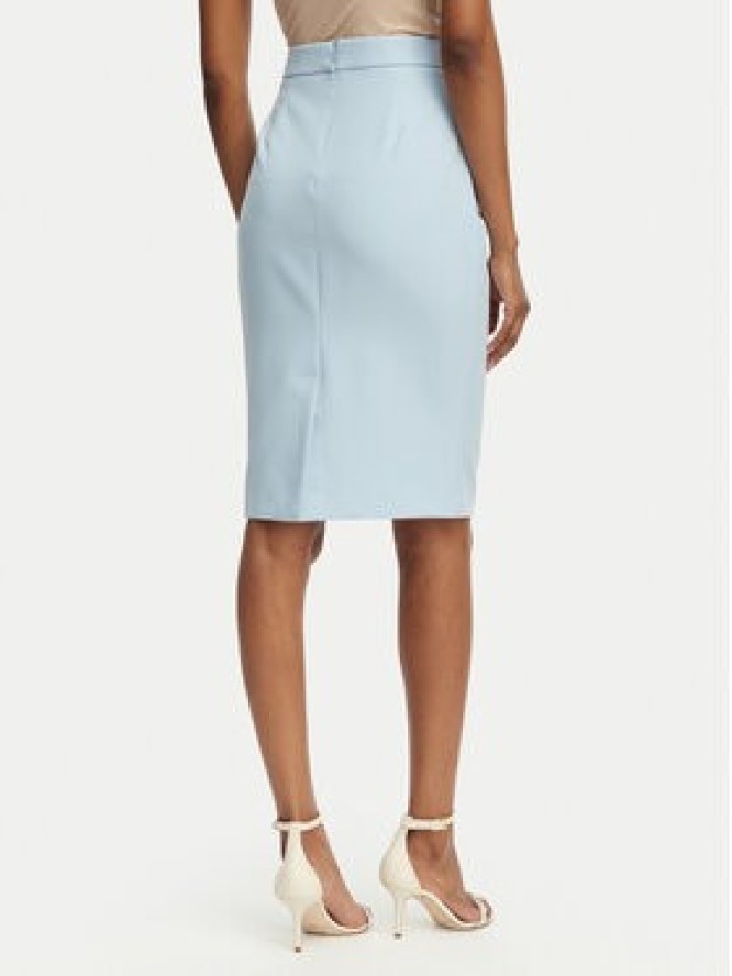 Maryley Spódnica mini 26EB710/43MA Niebieski jasny Regular Fit