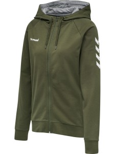 Bluza do piłki ręcznej damska Hummel hmlGO Zip z kapturem
