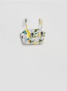 Top z lnem - wielobarwny