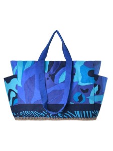 BLE Shopper bag w kolorze niebieskim - 48 x 38 x 18 cm rozmiar: onesize