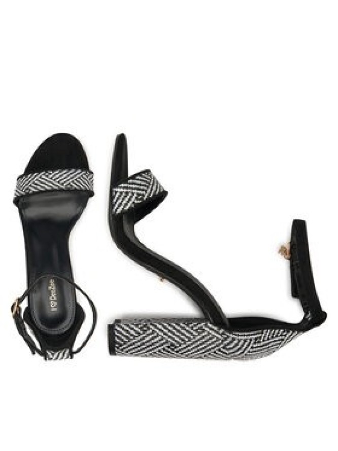 DeeZee Sandały 0812-G710 Czarny