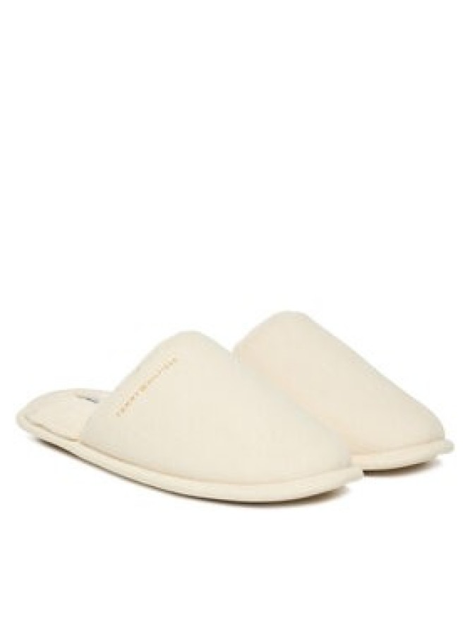 Tommy Hilfiger Kapcie Soft House Shoe FW0FW08853 Biały