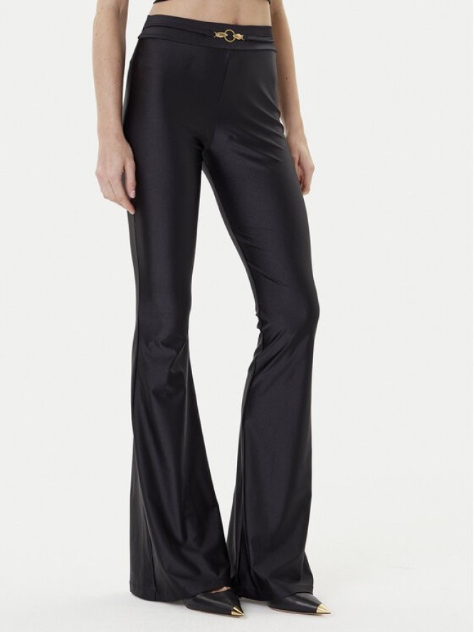 Just Cavalli Legginsy 78PAC101 Czarny Slim Fit