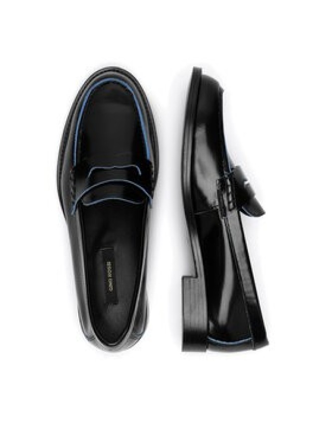 Gino Rossi Mokasyny MONEY-E25-25420 Czarny