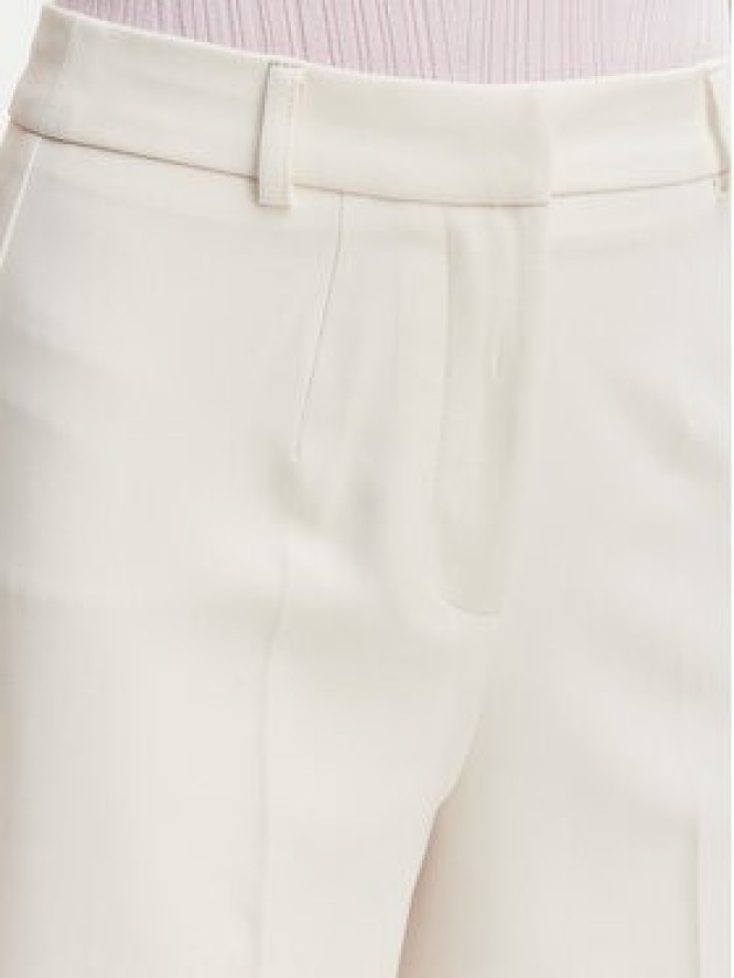 Morgan Spodnie materiałowe 242-POYA.F Écru Straight Fit