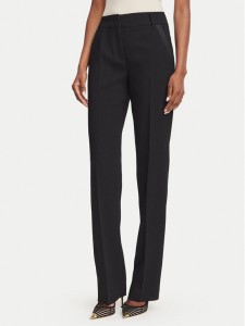 Marella Spodnie materiałowe Nembo 2623136053 Czarny Regular Fit
