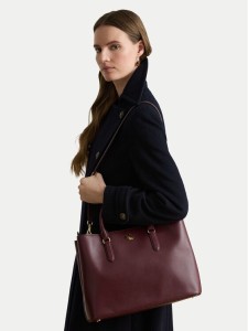 LAUREN RALPH LAUREN Torebka 431876724029 Bordowy