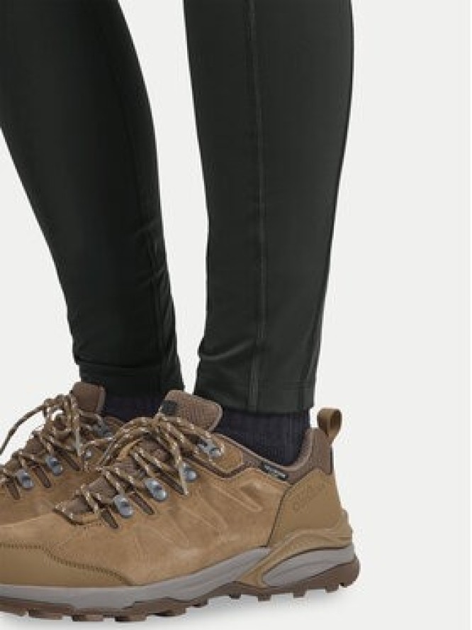 Jack Wolfskin Legginsy Klintal 1508901 Czarny Slim Fit