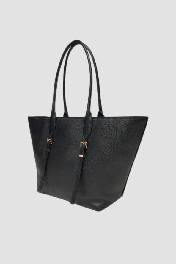 MICHAEL KORS Czarna shopperka skórzana