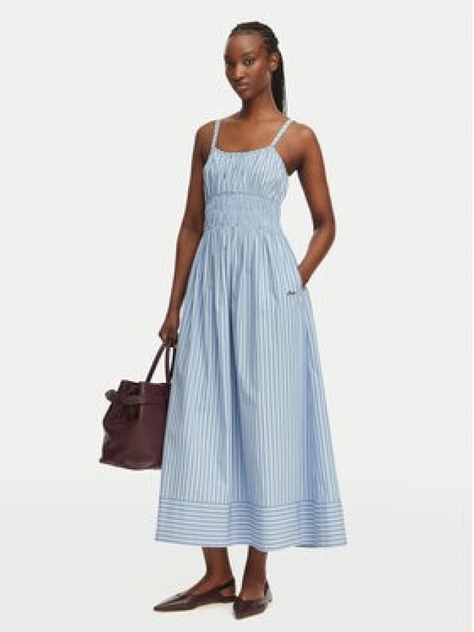 BOSS Sukienka letnia C Diplyn 50559218 Niebieski jasny Regular Fit