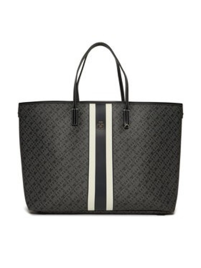 Tommy Hilfiger Torebka Th Monoplay Le Maxi Tote AW0AW17697 Czarny