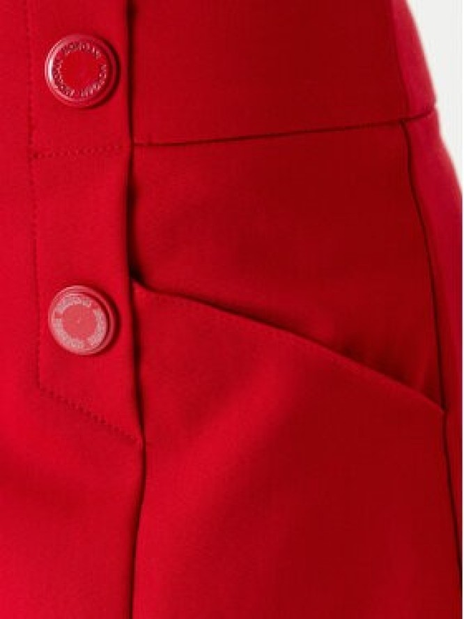 Morgan Spódnica mini 241-JEON Czerwony Regular Fit