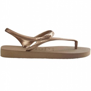 Klapki Havaianas Model Flash Urban Kolor Brąz