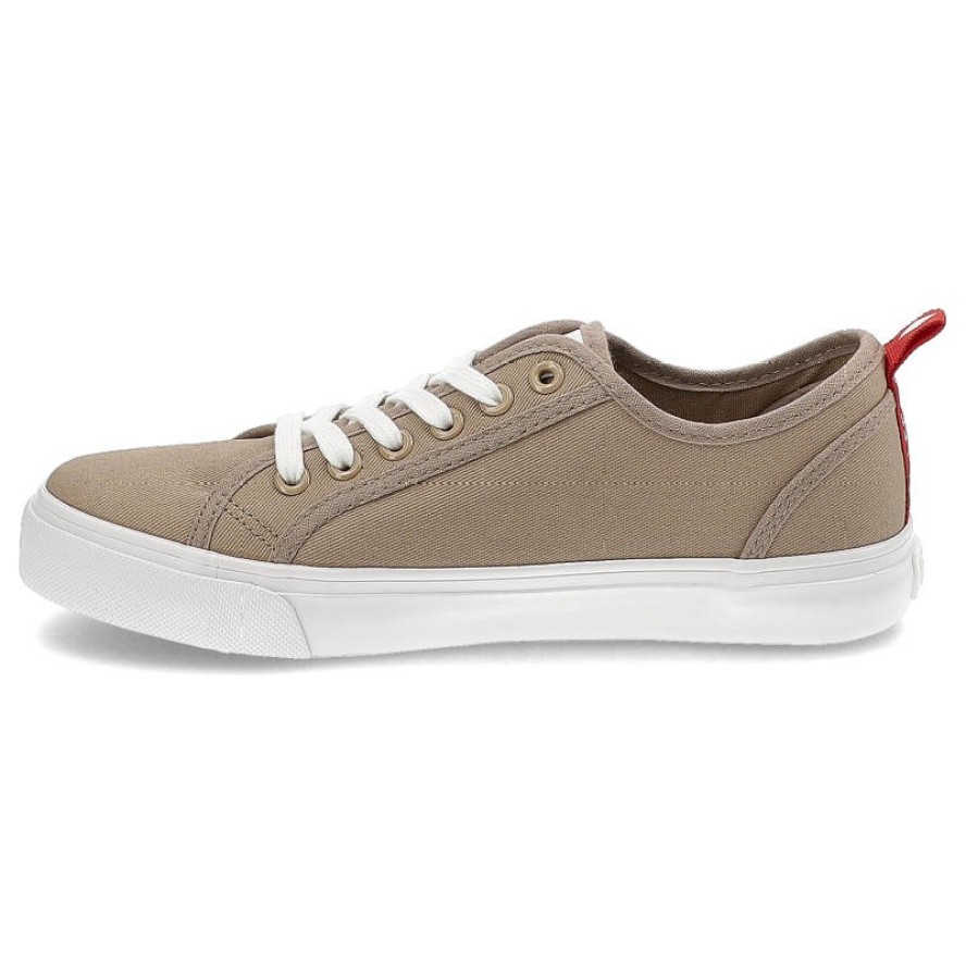 Trampki damskie Lee Cooper, tekstylna cholewka o lekkiej i trwałej konstrukcji klasyczne sznurowanie gumowa podeszwa, różowe, LCW-22-31-0831L