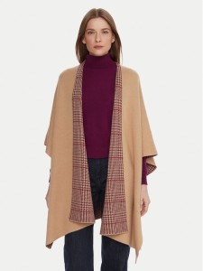 United Colors Of Benetton Ponczo 112HEU01N Beżowy Regular Fit