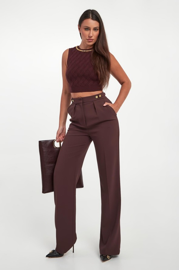 Top damski z łańcuchem ELISABETTA FRANCHI