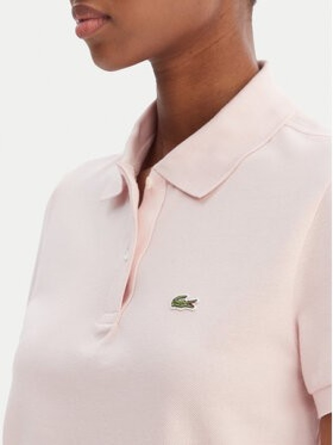 Lacoste Polo PF7839 Różowy Regular Fit