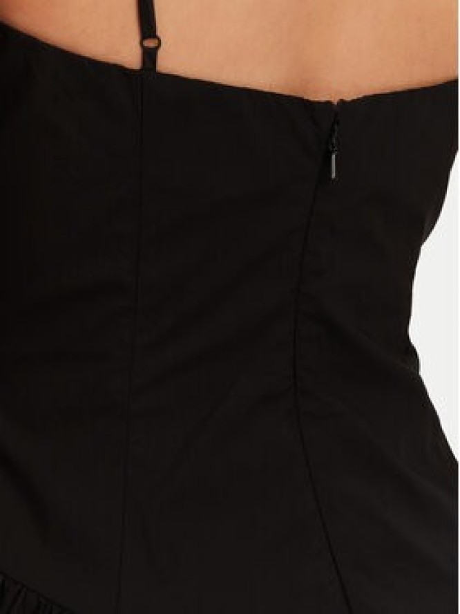 Bardot Sukienka koktajlowa 59794DB Czarny Slim Fit