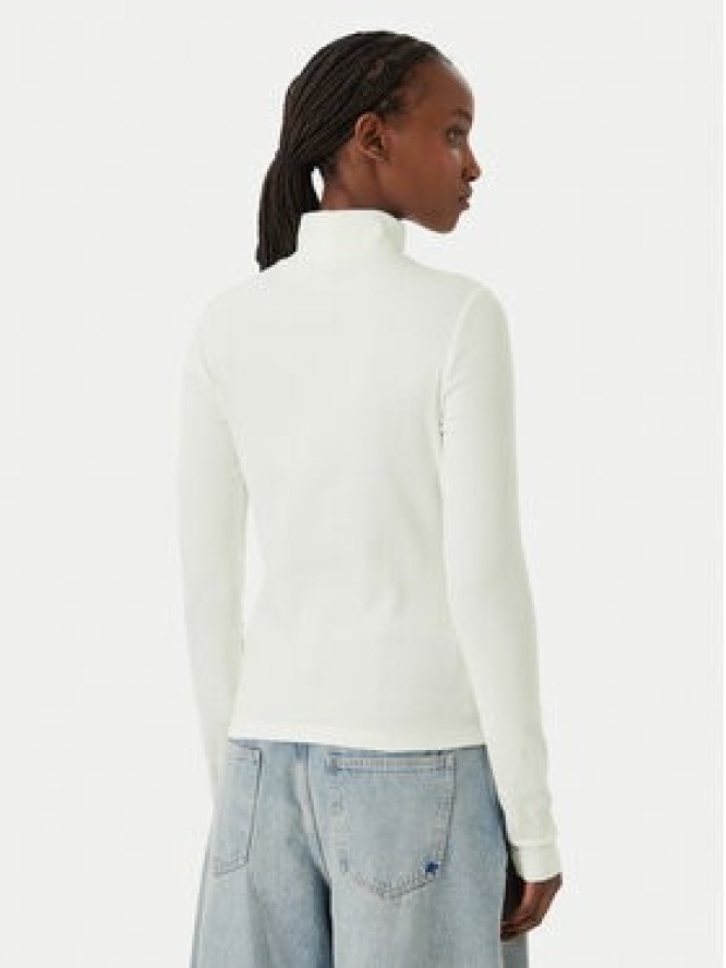 Calvin Klein Jeans Golf LV047D203G Biały Slim Fit
