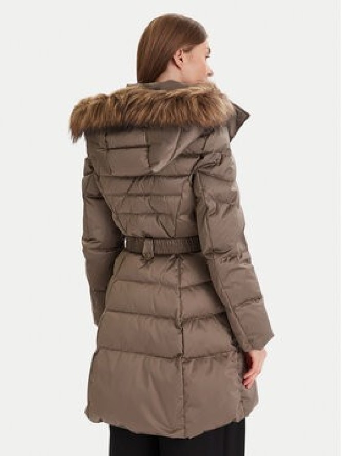 Guess Kurtka puchowa W5BL30 W2802 Beżowy Regular Fit