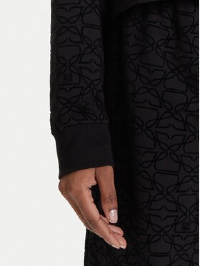 HUGO Bluza 50545210 Czarny Regular Fit