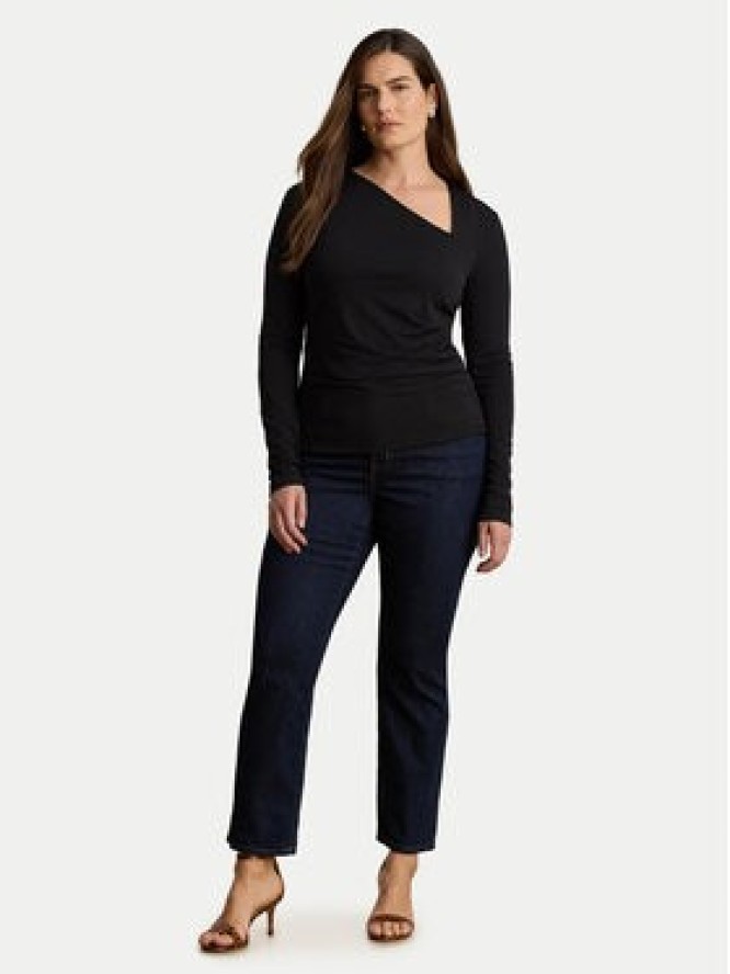 LAUREN RALPH LAUREN Bluzka 200P13936001 Czarny Regular Fit