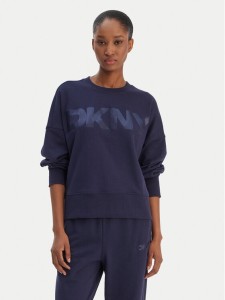 DKNY Sport Bluza DP6T1561 Granatowy Oversize